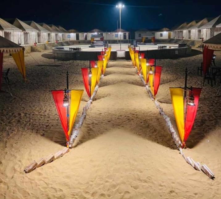 Jaisalmer Royal Desert Safari Camp Sām Kültér fotó